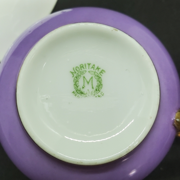 Handpainted Noritake Teacup and Saucer Stunning Unique Gorgeous 😍 - Picture 9 of 10